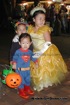 Princess and Superman are on the prowl for candy!