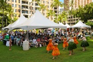 Halau are there to share their Aloha