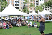 Entertainment at the Duke Kahanamoku Challenge