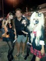 It's a fun Halloween night in Waikiki